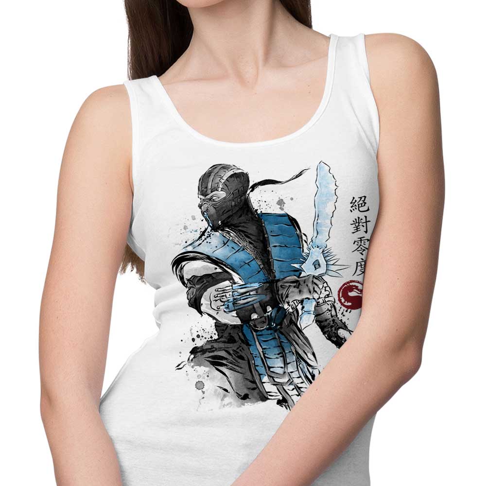 Ice Warrior Sumi-e - Tank Top