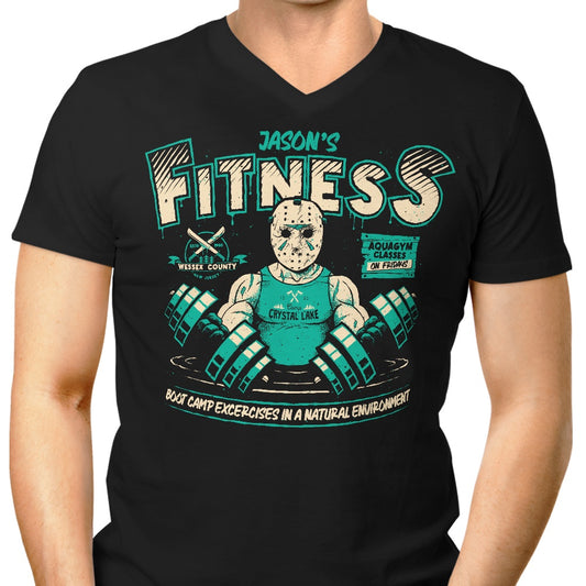 Jason's Fitness - Men's V-Neck