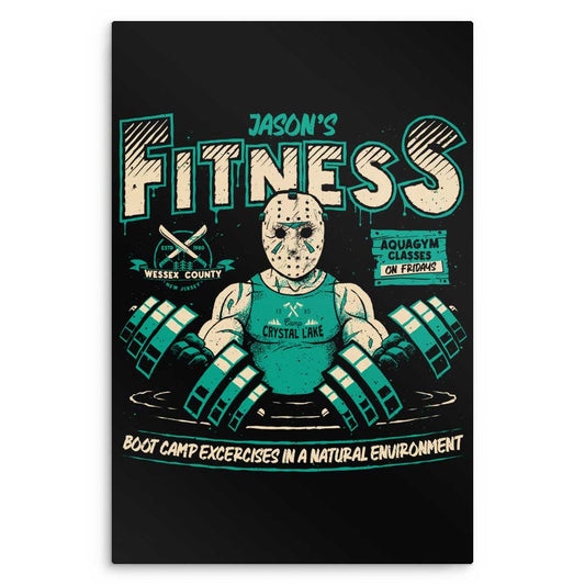 Jason's Fitness - Metal Print