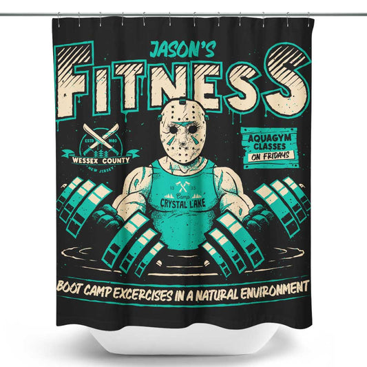 Jason's Fitness - Shower Curtain