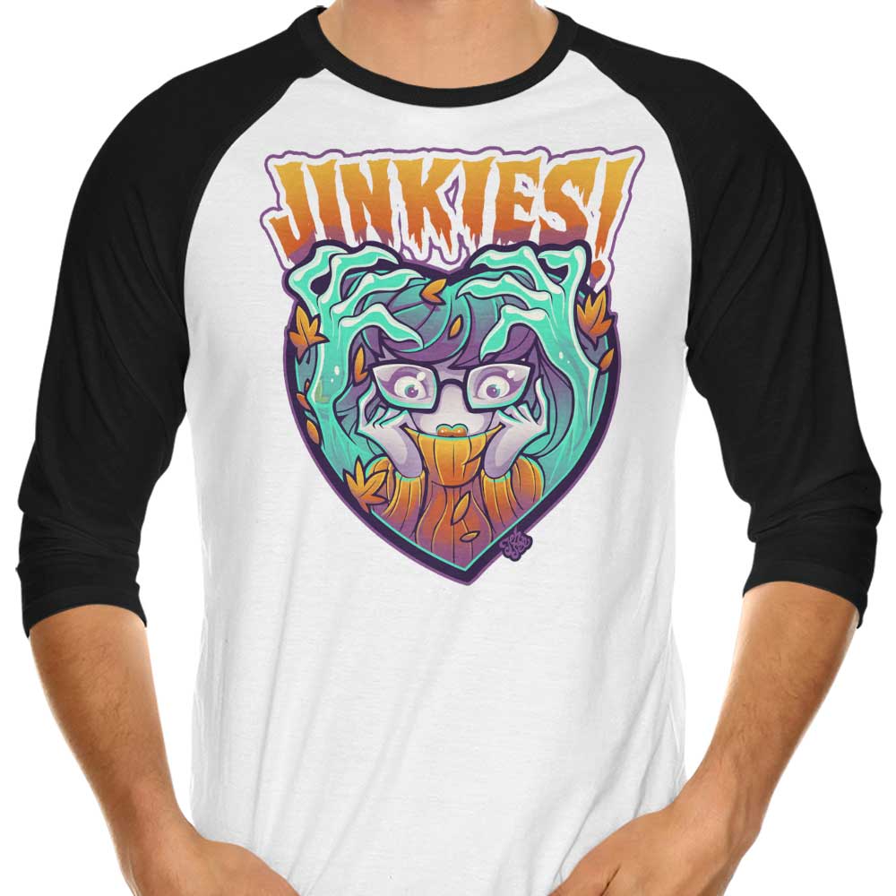 Jinkies - 3/4 Sleeve Raglan T-Shirt