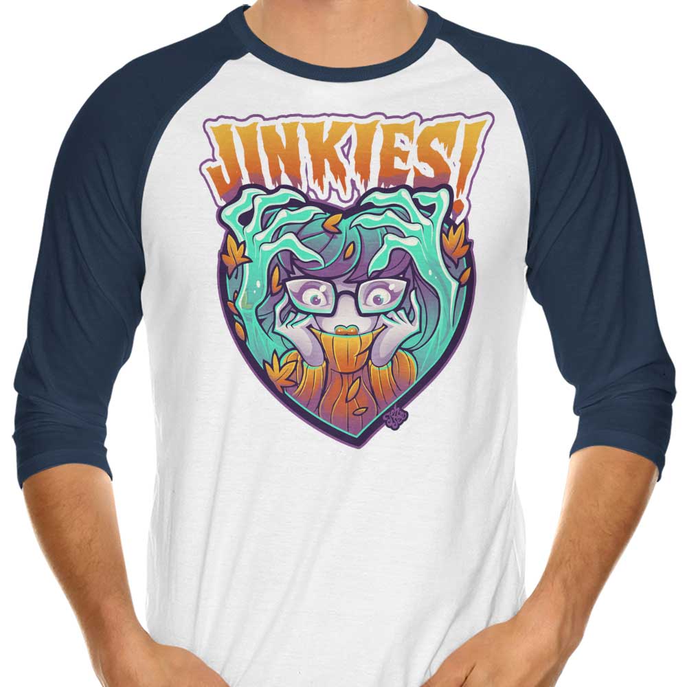 Jinkies - 3/4 Sleeve Raglan T-Shirt