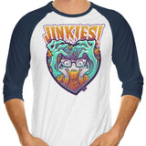 Jinkies - 3/4 Sleeve Raglan T-Shirt