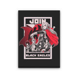 Join Black Eagles - Canvas Print