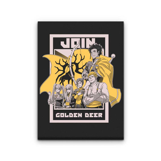 Join Golden Deer - Canvas Print