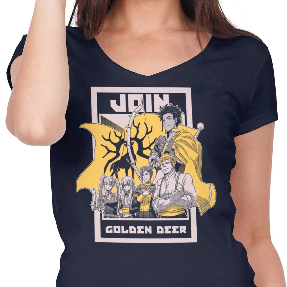 Join Golden Deer - Women's V-Neck