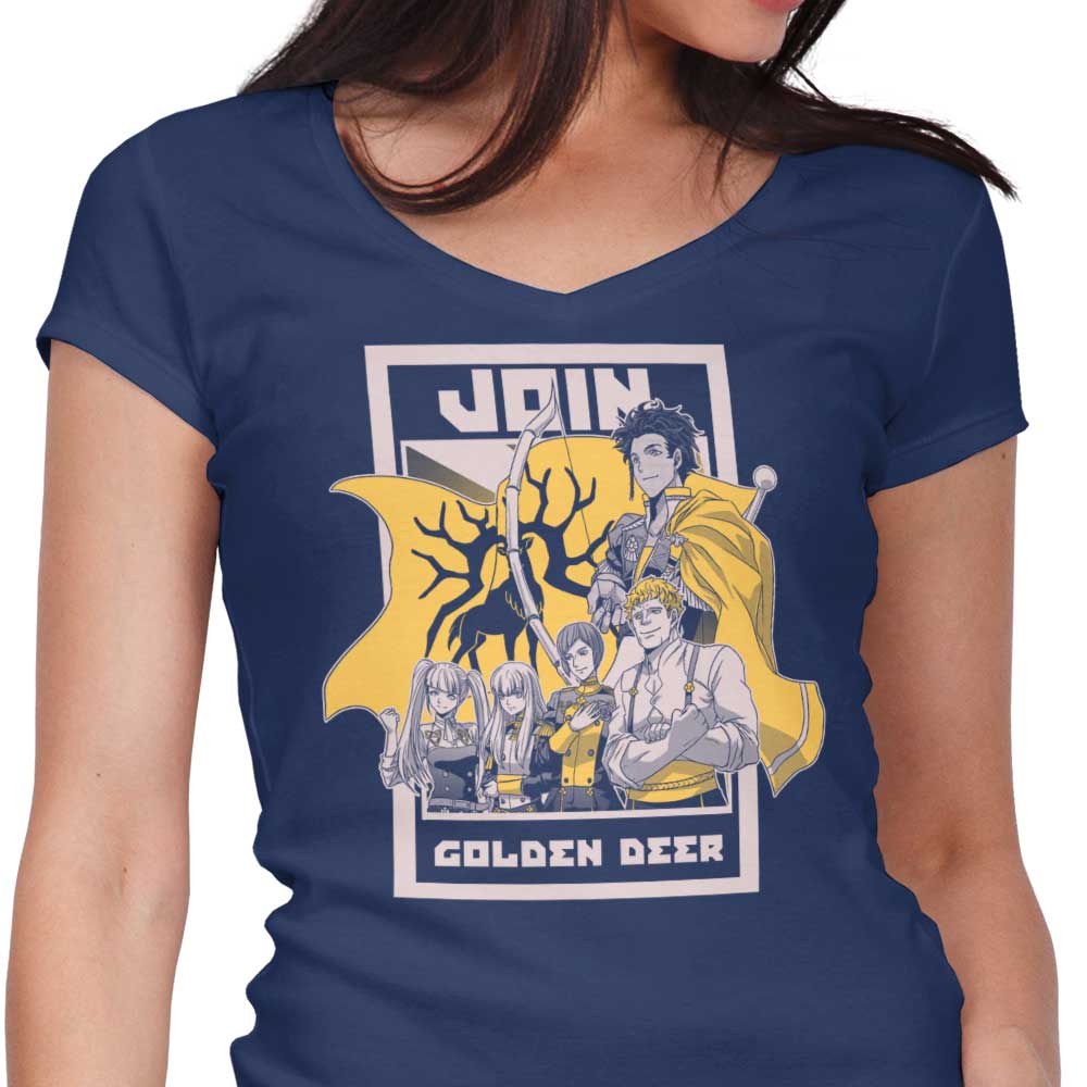 Join Golden Deer - Women's V-Neck