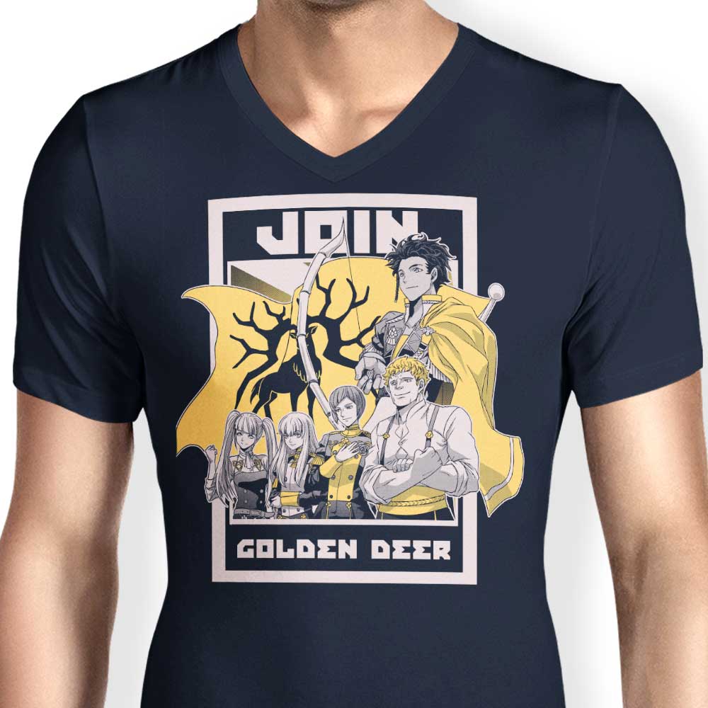 Join Golden Deer - Men's V-Neck