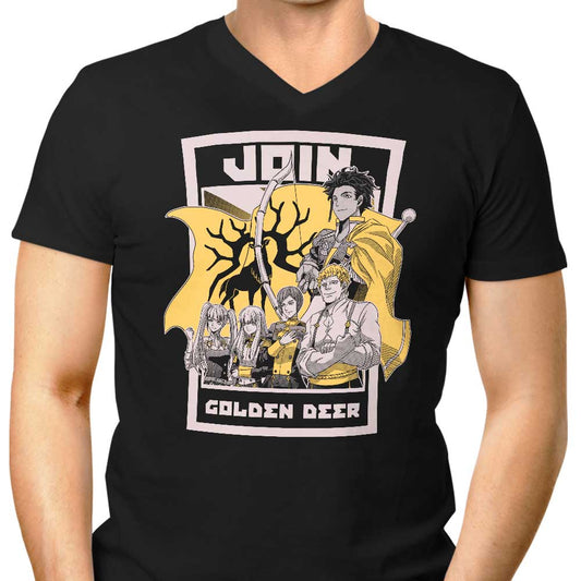 Join Golden Deer - Men's V-Neck