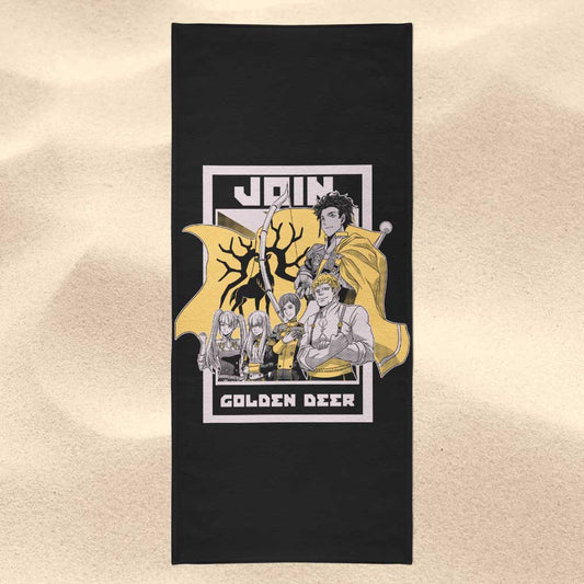 Join Golden Deer - Towel