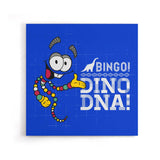 Jurassic Bingo! - Canvas Print