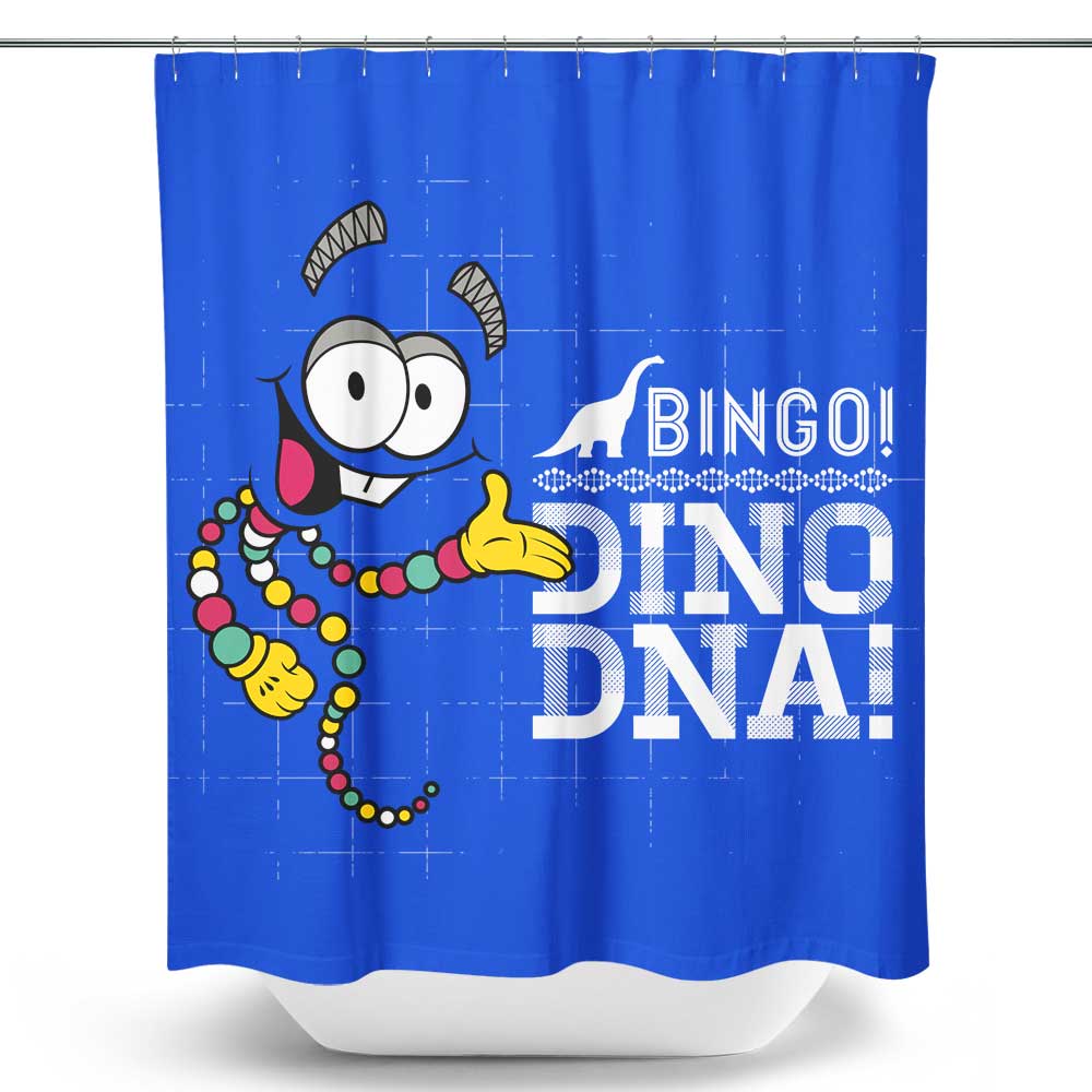 Jurassic Bingo! - Shower Curtain