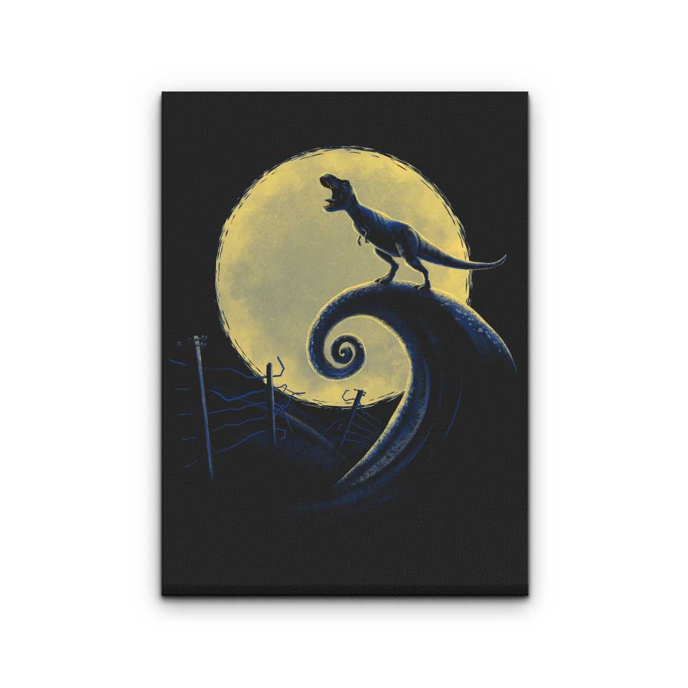 Jurassic Nightmare - Canvas Print