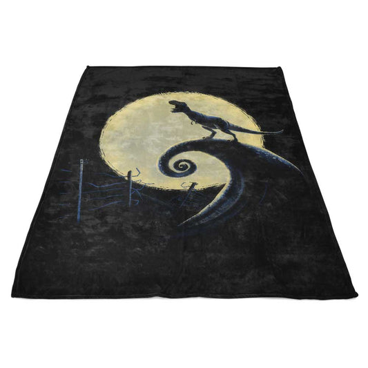 Jurassic Nightmare - Fleece Blanket