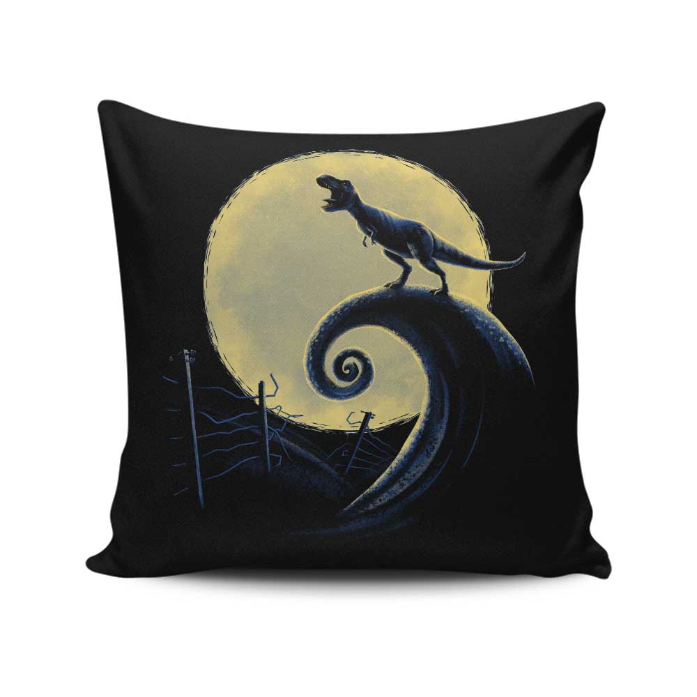 Jurassic Nightmare - Throw Pillow