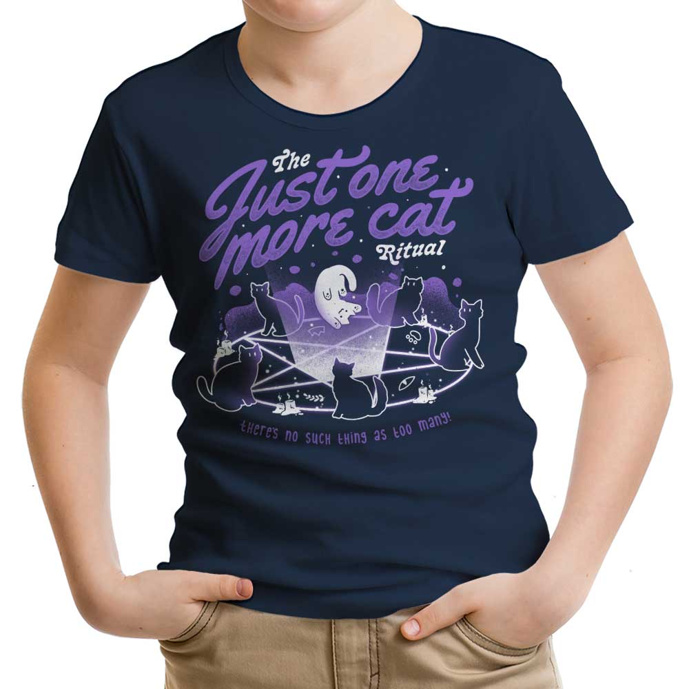 Just One More Cat - Youth Apparel