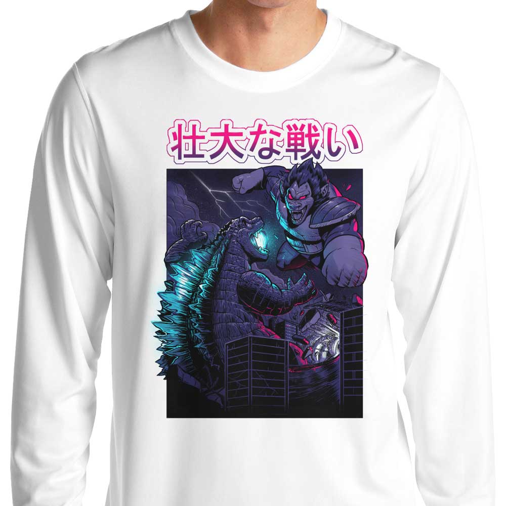 Kaiju Epic Battle - Long Sleeve T-Shirt