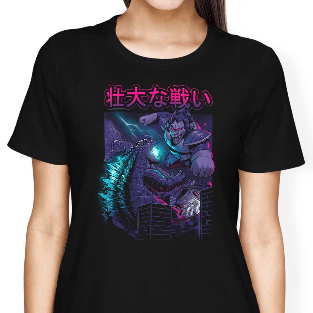 Kaiju Epic Battle - Women's Apparel