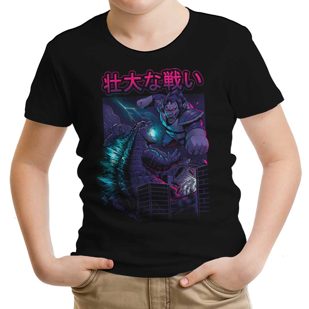 Kaiju Epic Battle - Youth Apparel