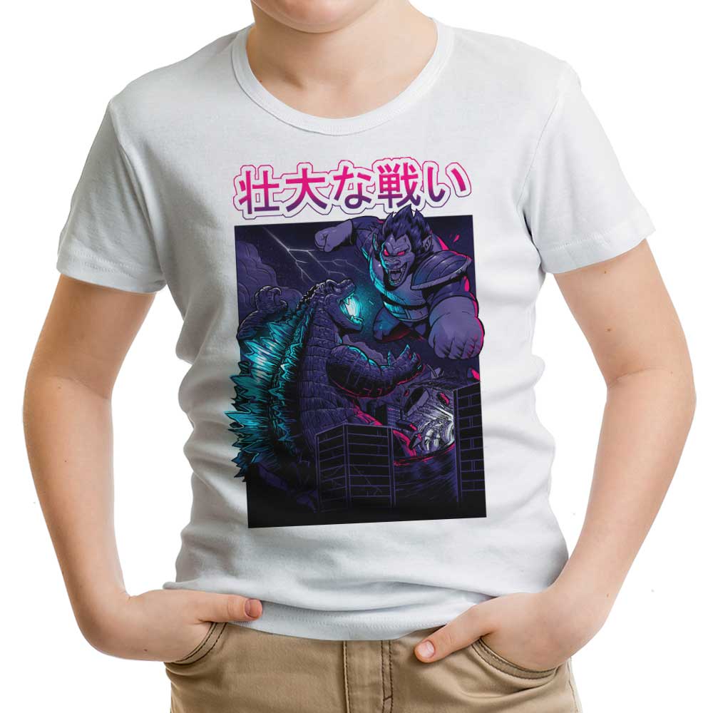 Kaiju Epic Battle - Youth Apparel