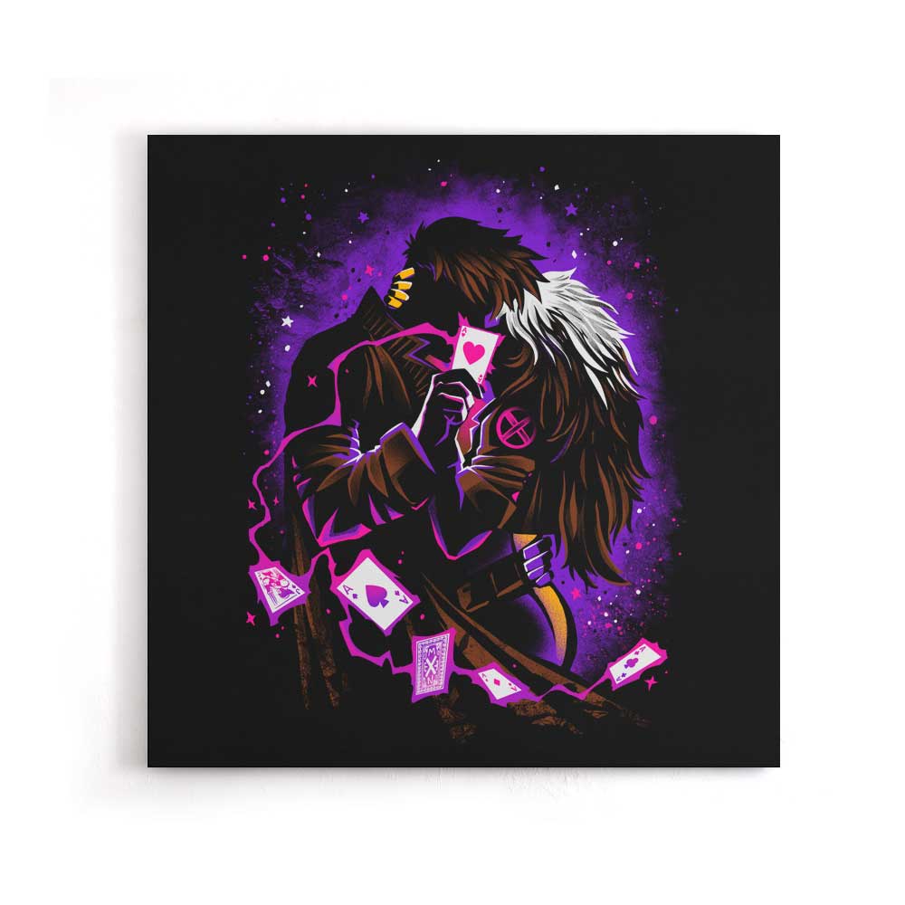 Kinetic Kiss - Canvas Print