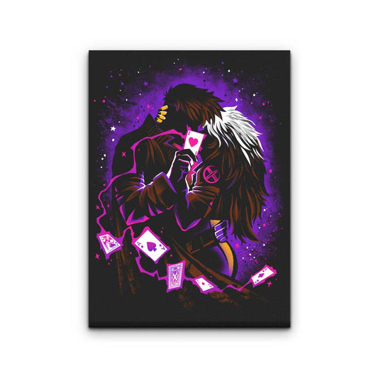 Kinetic Kiss - Canvas Print