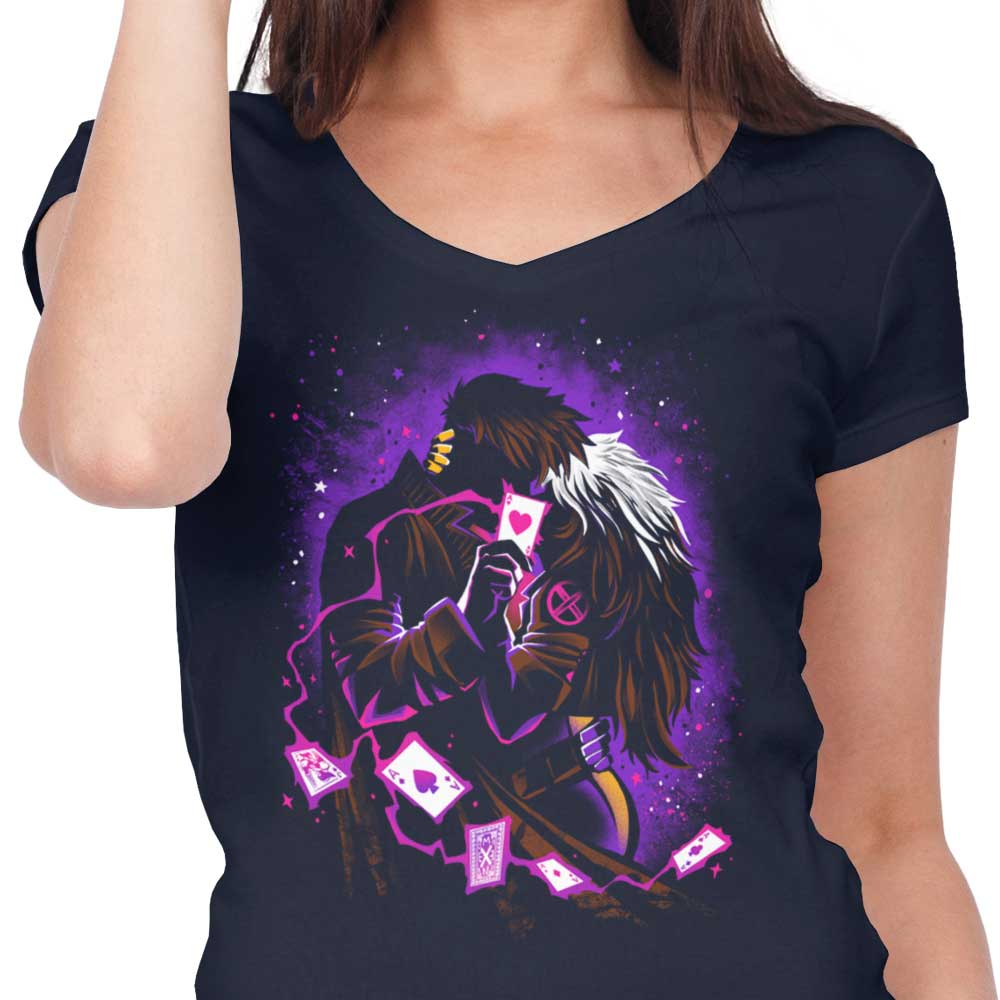 Kinetic Kiss - Women's V-Neck