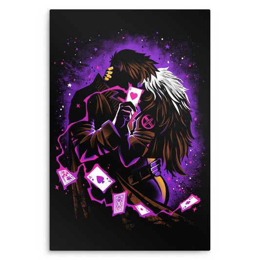 Kinetic Kiss - Metal Print