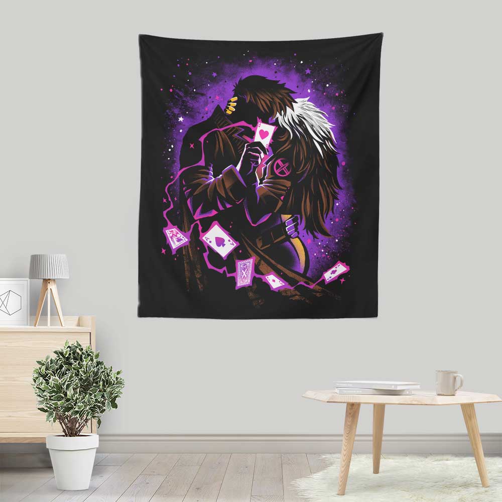 Kinetic Kiss - Wall Tapestry