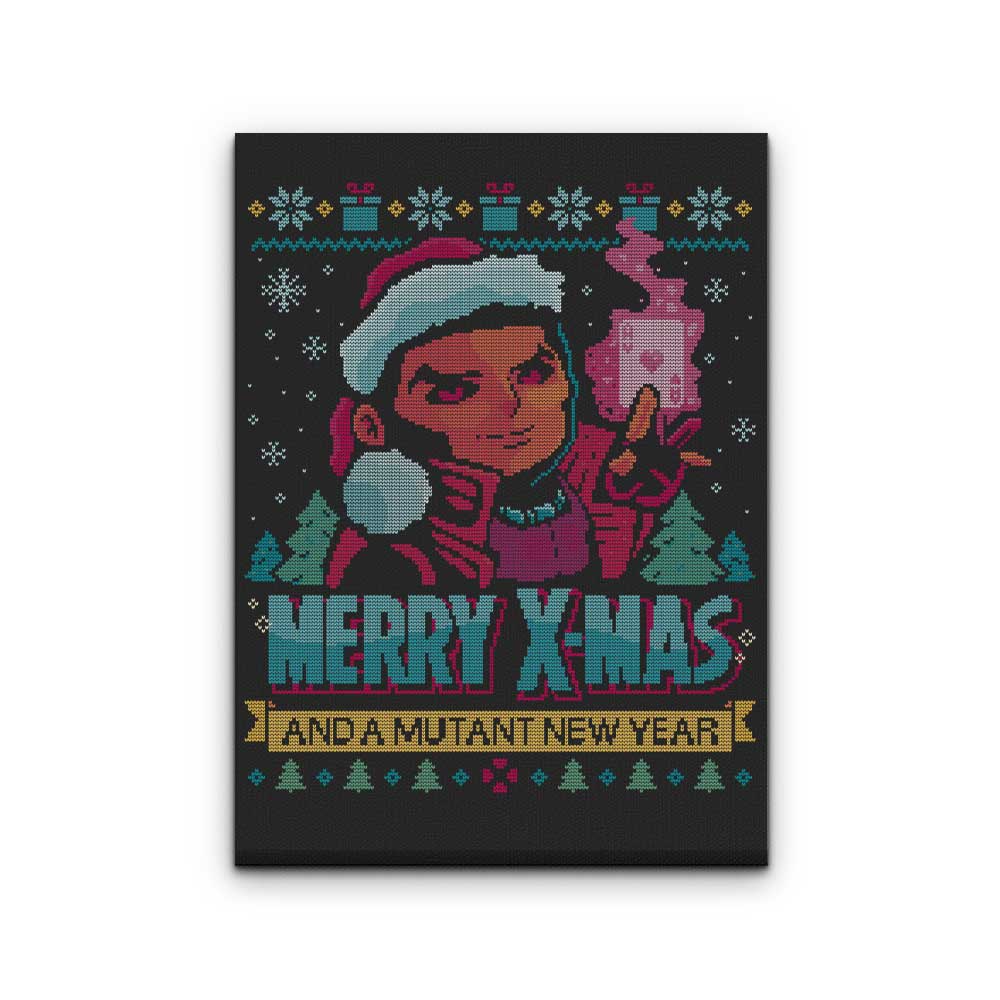 Kinetic Xmas - Canvas Print