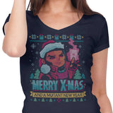 Kinetic Xmas - Women's V-Neck