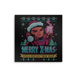 Kinetic Xmas - Metal Print