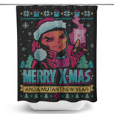 Kinetic Xmas - Shower Curtain