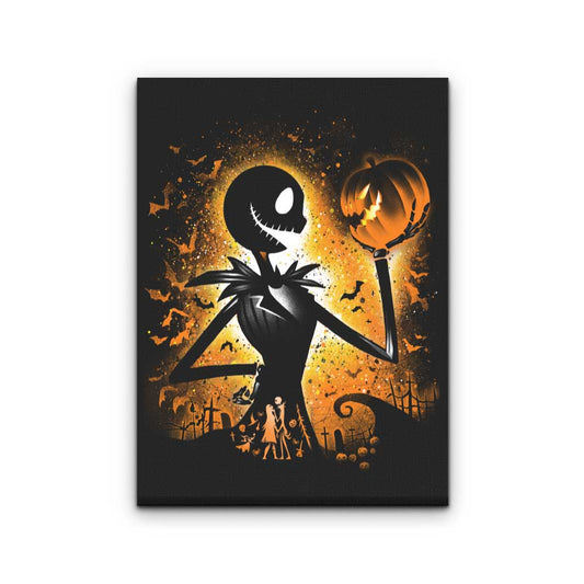 King of Halloween - Canvas Print