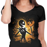 King of Halloween - Women's V-Neck