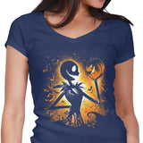 King of Halloween - Women's V-Neck