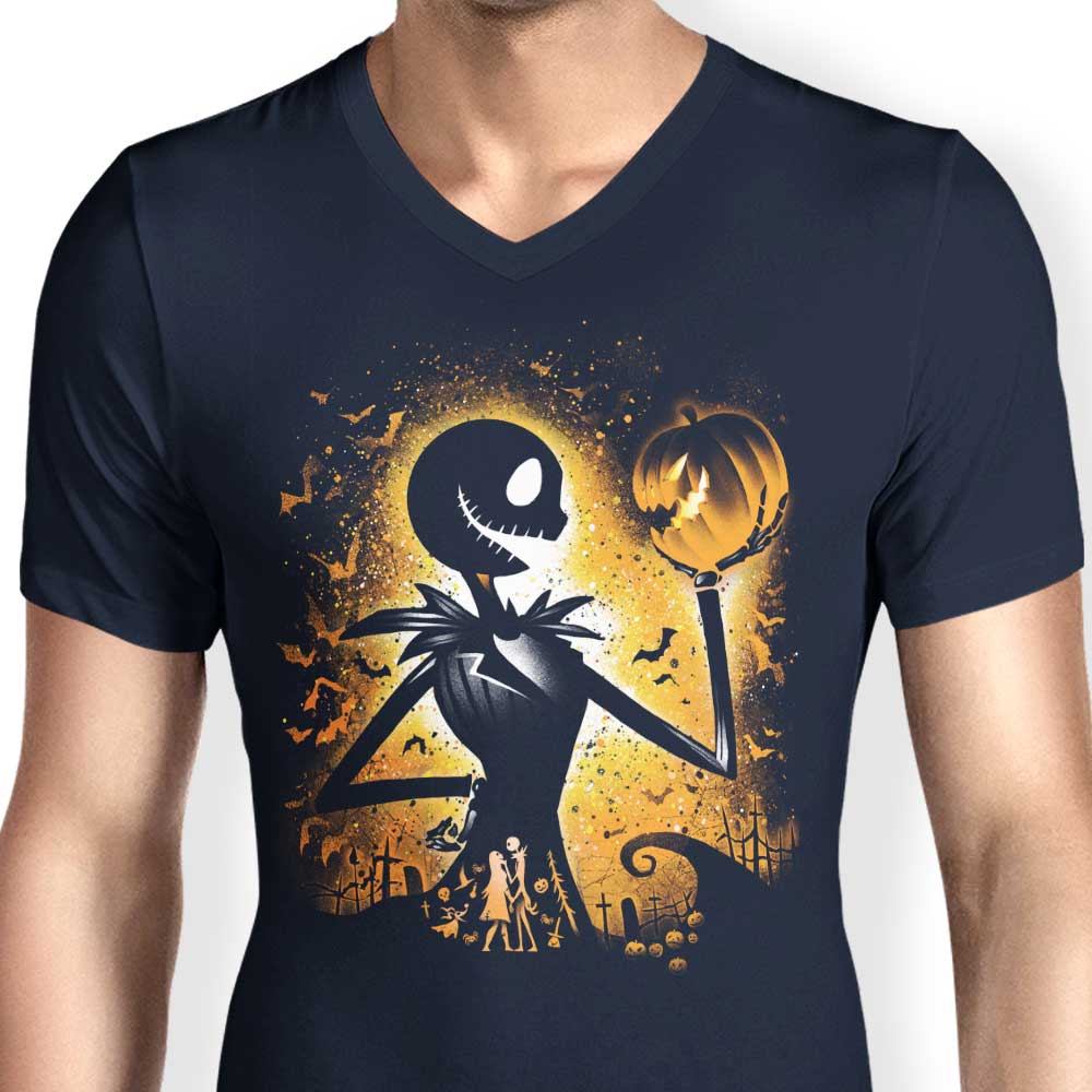 King of Halloween - Men's V-Neck