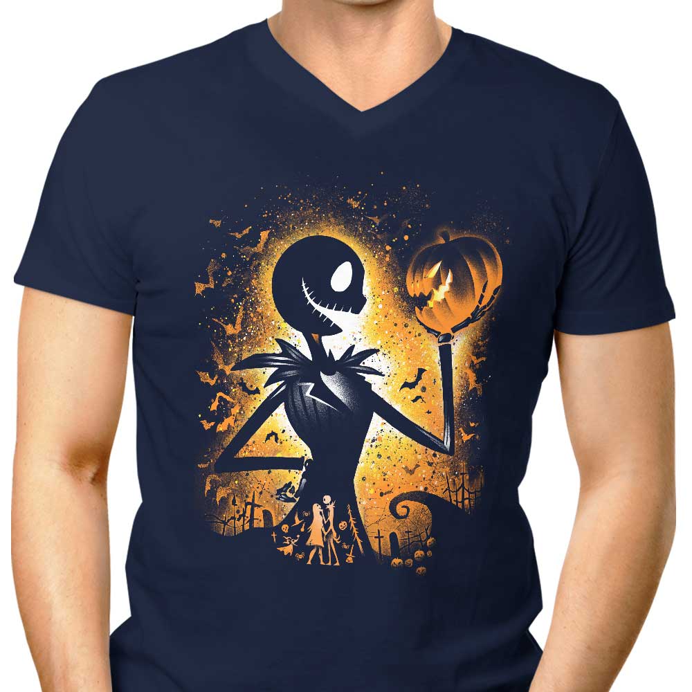 King of Halloween - Men's V-Neck