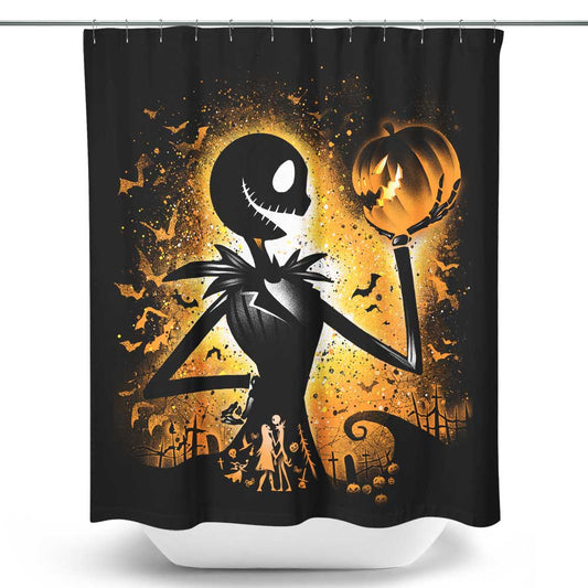 King of Halloween - Shower Curtain