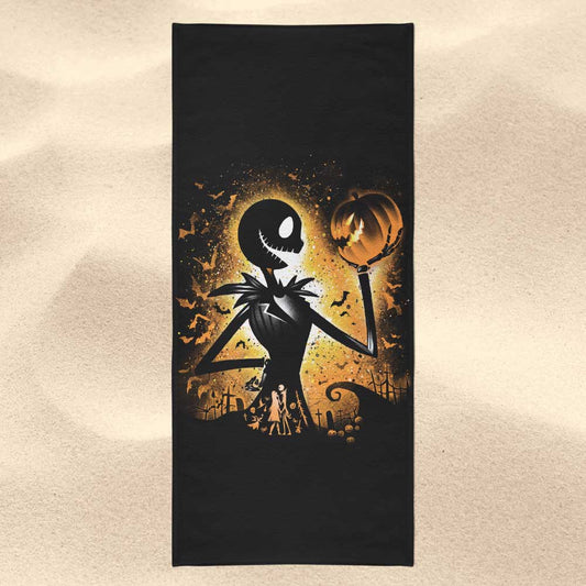 King of Halloween - Towel