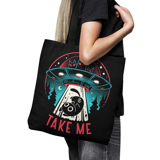 Kitty Alien Encounter - Tote Bag