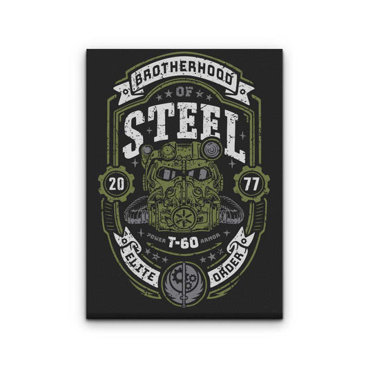 Knight of Steel T60 - Canvas Print