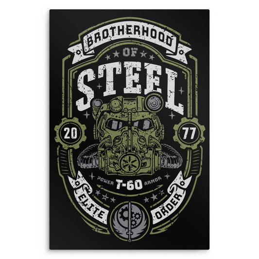 Knight of Steel T60 - Metal Print