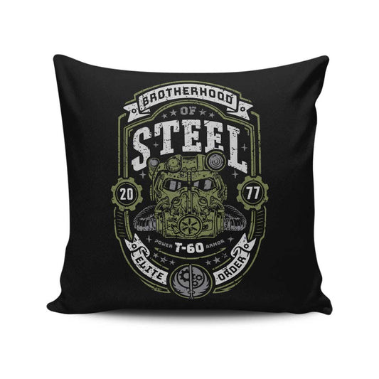 Knight of Steel T60 - Throw Pillow