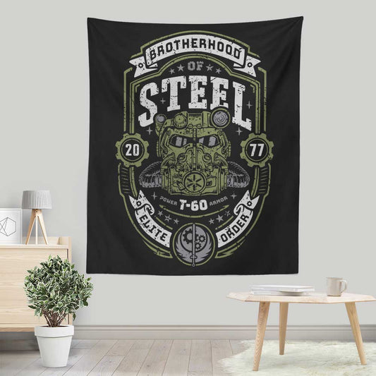 Knight of Steel T60 - Wall Tapestry