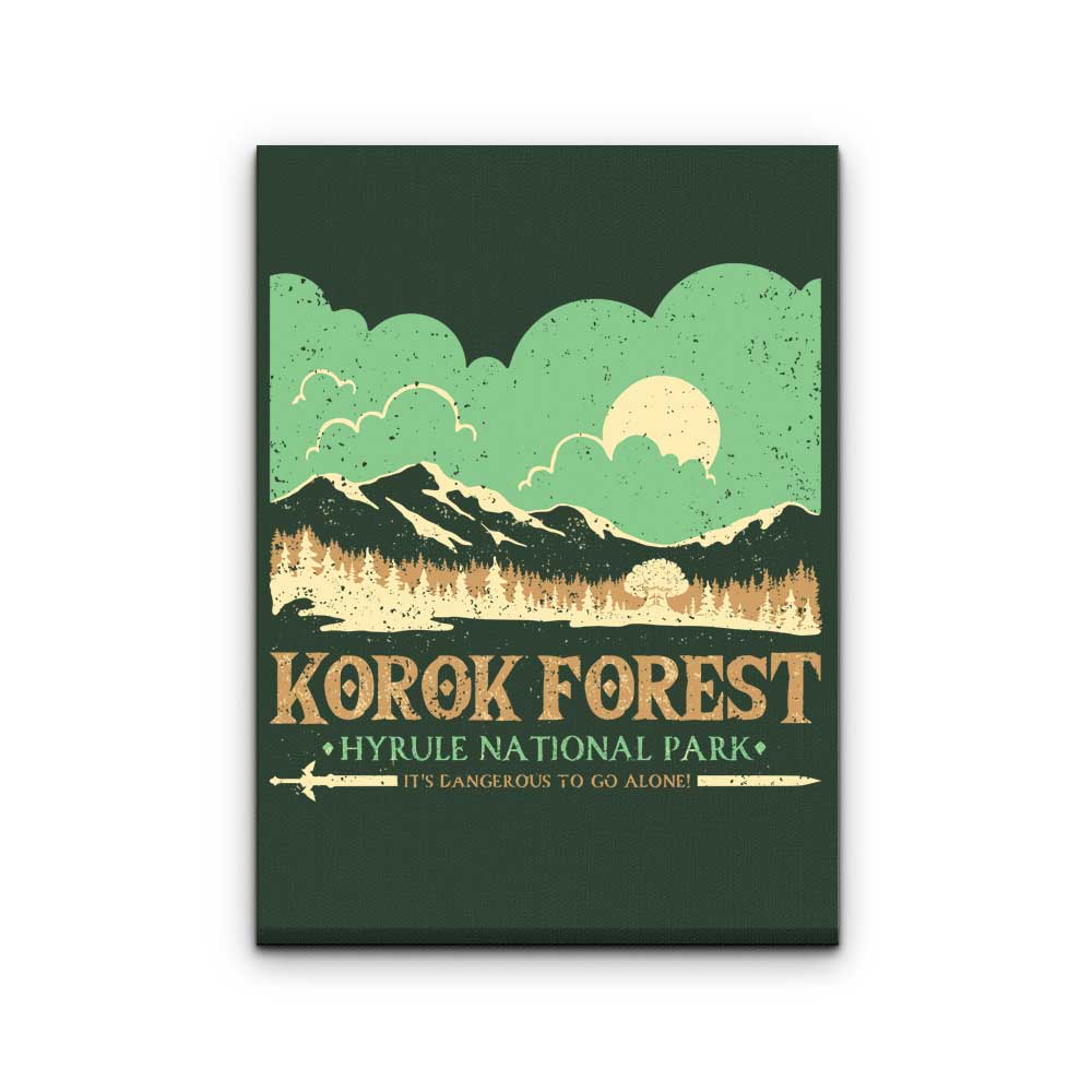 Korok National Park - Canvas Print