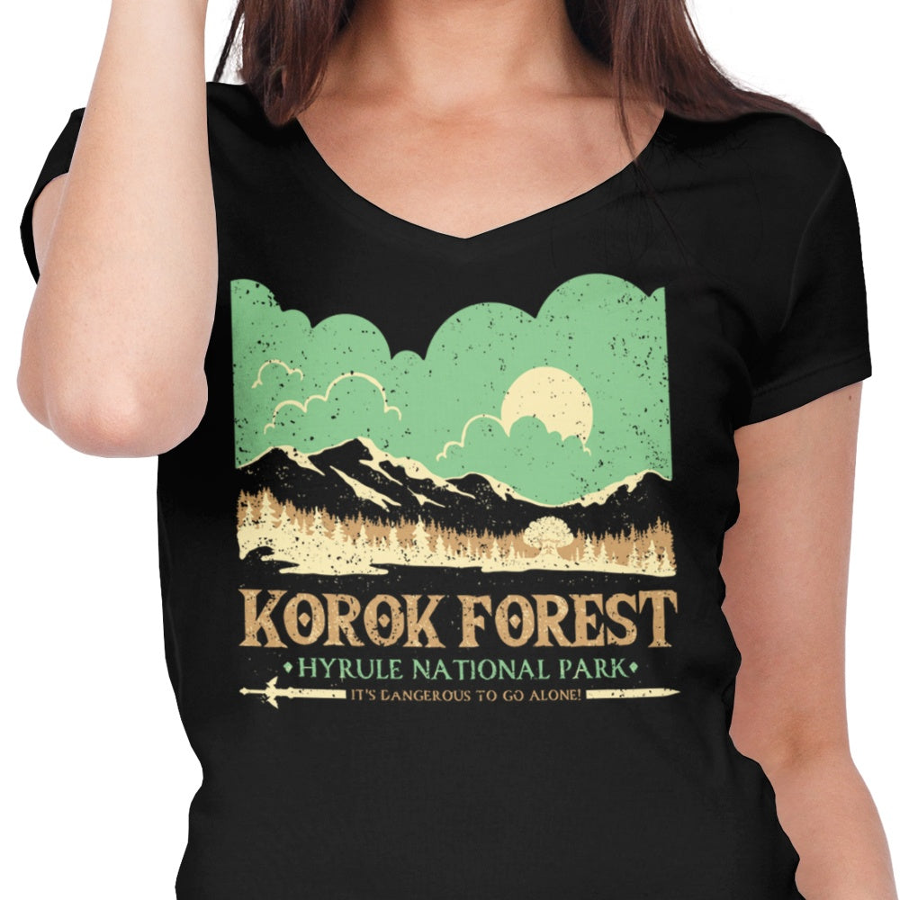 Korok National Park - Women's V-Neck