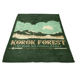 Korok National Park - Fleece Blanket