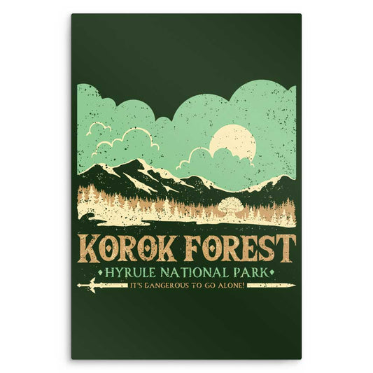 Korok National Park - Metal Print