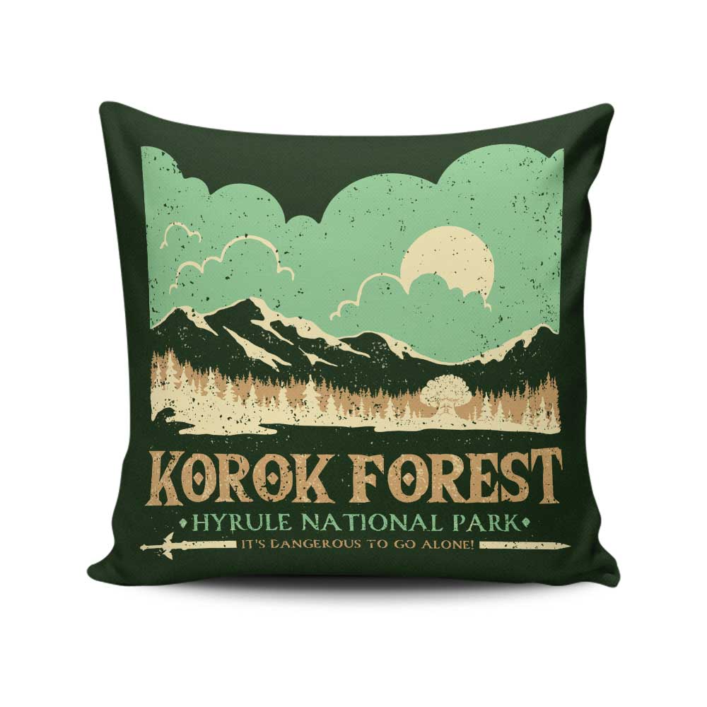 Korok National Park - Throw Pillow